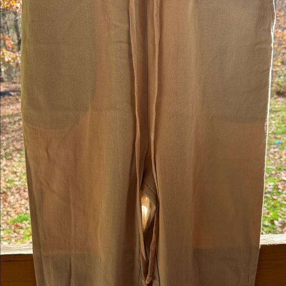 NWOTS Wild Fable Beige Sleeveless Jumpsuit - Picture 4 of 9